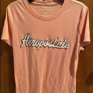 Aeropostale logo tee